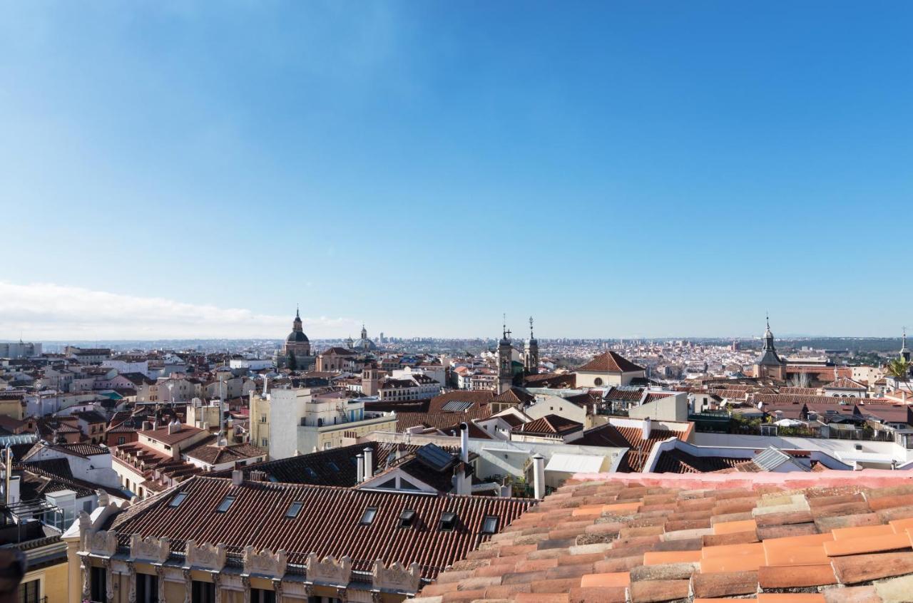 Historic Penthouse Plaza Mayor In Madrid Buitenkant foto